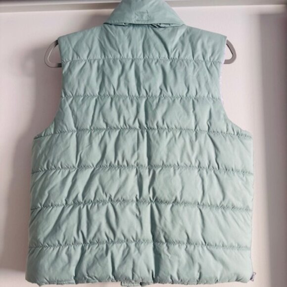 Vintage Ralph Lauren mint green puffer vest - size large - Picture 2 of 4